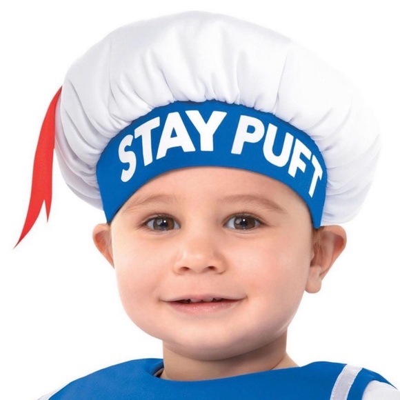 Infant Ghostbusters Stay Puft Marshmallow Man Classic Costume 3-6months NEW - Picture 4 of 6
